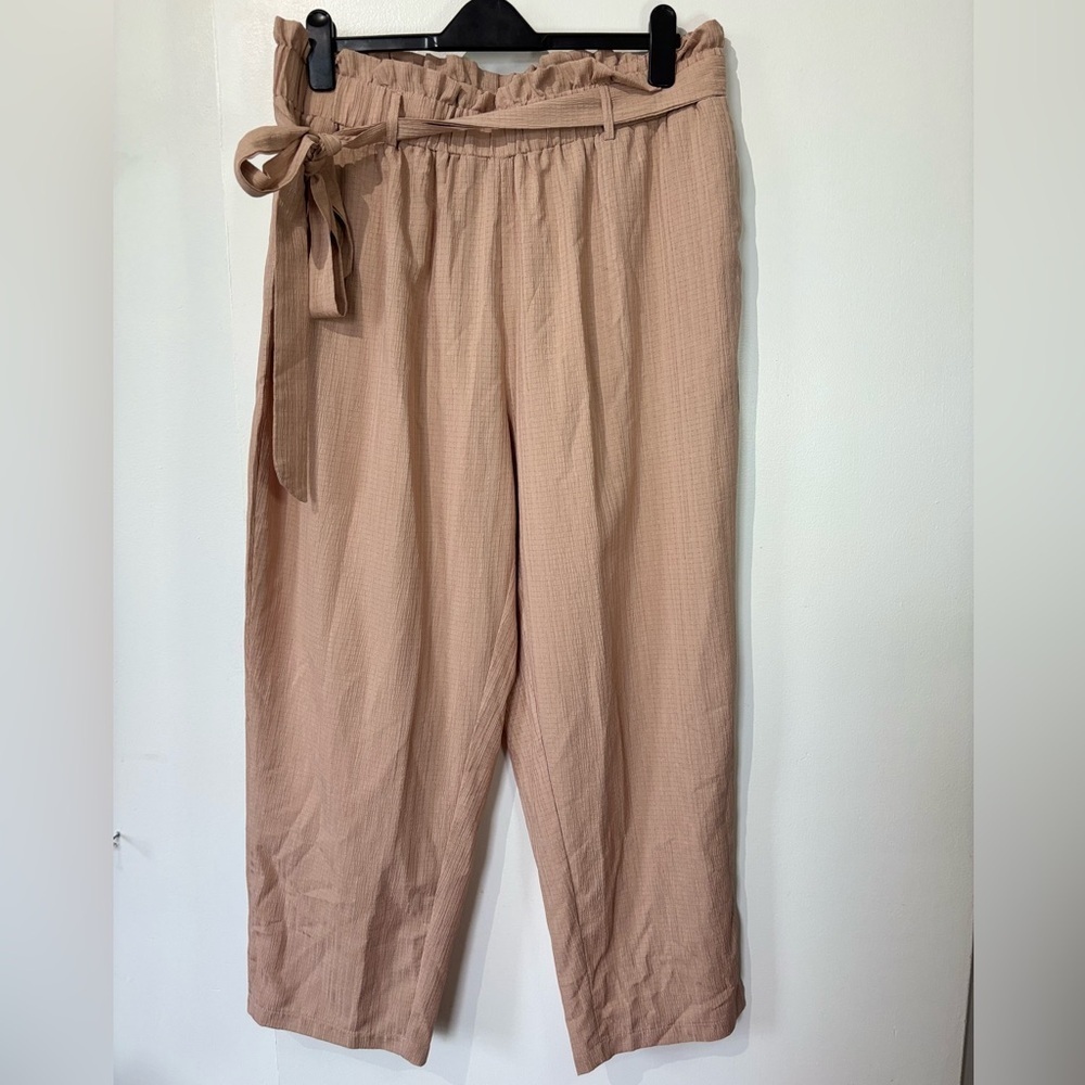 🎉4/30$🎉 Shein Curve High-Waisted Pink Pants - Size 3XL
